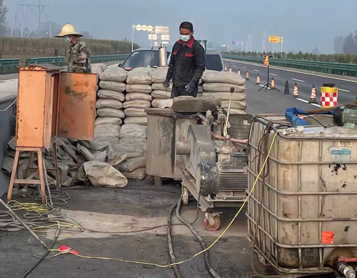 奎屯高速公路高压注浆